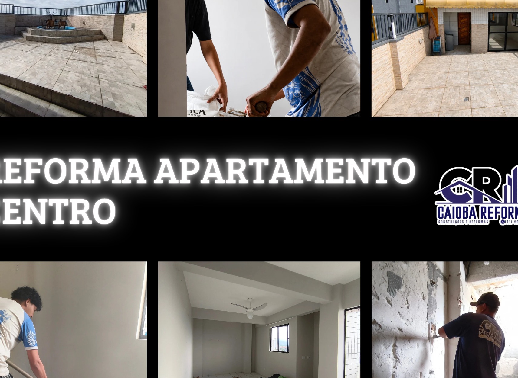 Reforma em andamento no Centro
